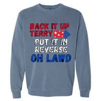 Back Up Terry 4th Of July For Men Garment-Dyed Sweatshirt