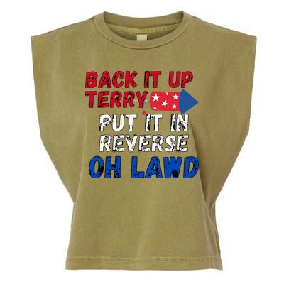Back Up Terry 4th Of July For Men Garment-Dyed Women's Muscle Tee
