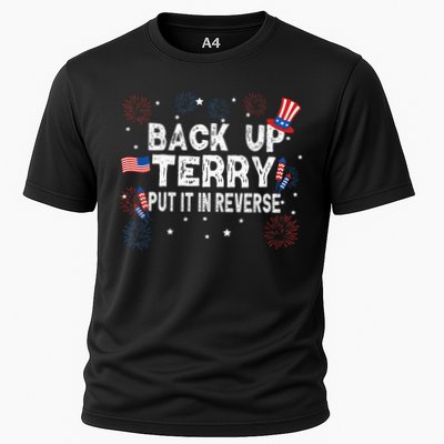 Back Up Terry Put It In Reverse Funny 4th Of July Performance Shirt