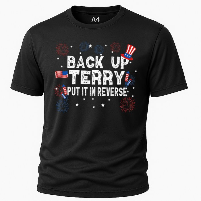 Back Up Terry Put It In Reverse Funny 4th Of July Performance Shirt