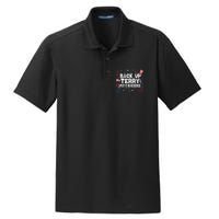 Back Up Terry Put It In Reverse Funny 4th Of July Dry Zone Grid Polo