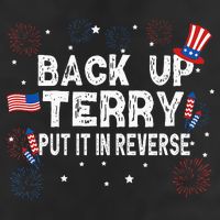 Back Up Terry Put It In Reverse Funny 4th Of July 25L Jumbo Tote