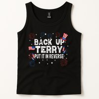 Back Up Terry Put It In Reverse Funny 4th Of July Tank Top