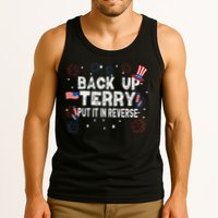 Back Up Terry Put It In Reverse Funny 4th Of July Tank Top