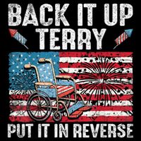 Back Up Terry Put It In Reverse Firework Funny 4th Of July Drawstring Bag