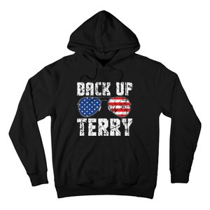 Back Up Terry American Flag USA 4th Of July Sunglasses Hoodie