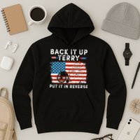 Back Up Terry Put It In Reverse Firework Funny 4th Of July Hoodie