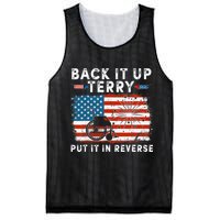 Back Up Terry Put It In Reverse Firework Funny 4th Of July Mesh Reversible Basketball Jersey Tank