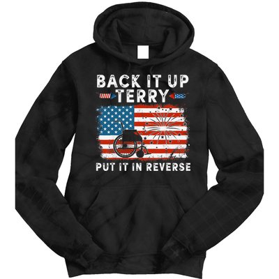 Back Up Terry Put It In Reverse Firework Funny 4th Of July Tie Dye Hoodie