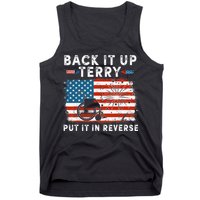 Back Up Terry Put It In Reverse Firework Funny 4th Of July Tank Top