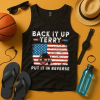 Back Up Terry Put It In Reverse Firework Funny 4th Of July Tank Top