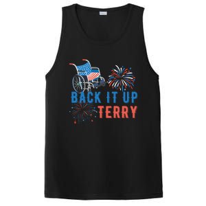 Back Up Terry Put It In Reverse Fireworks Independence Day Great Gift PosiCharge Competitor Tank