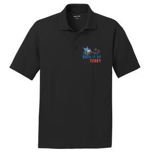 Back Up Terry Put It In Reverse Fireworks Independence Day Great Gift PosiCharge RacerMesh Polo