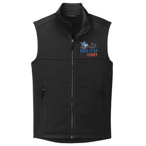 Back Up Terry Put It In Reverse Fireworks Independence Day Great Gift Collective Smooth Fleece Vest