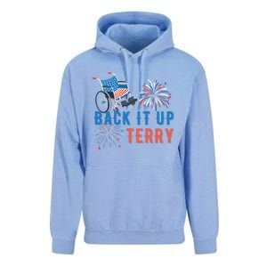 Back Up Terry Put It In Reverse Fireworks Independence Day Great Gift Unisex Surf Hoodie