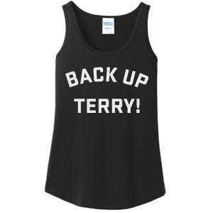 Back Up Terry! Wheelchair Fireworks Ladies Essential Tank