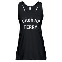 Back Up Terry! Wheelchair Fireworks Ladies Essential Flowy Tank