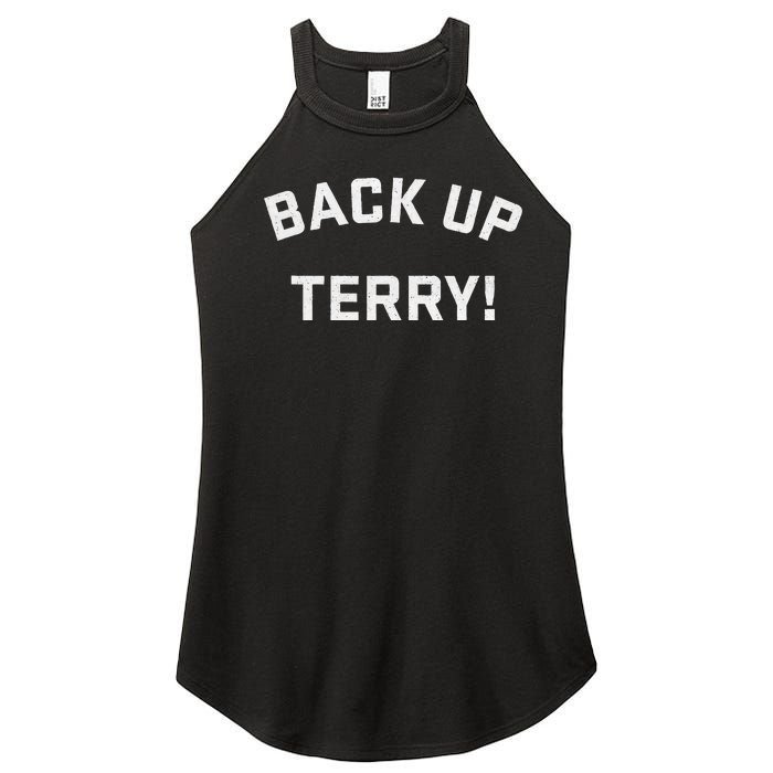 Back Up Terry! Wheelchair Fireworks Women's Perfect Tri Rocker Tank