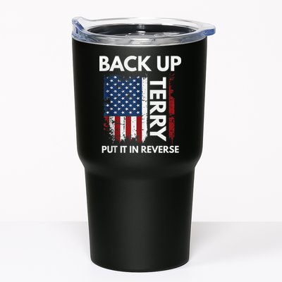 Back Up Terry Put It In Reverse Funny 4th of July Tumbler