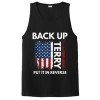 Back Up Terry Put It In Reverse Funny 4th of July PosiCharge Competitor Tank