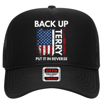 Back Up Terry Put It In Reverse Funny 4th of July Trucker Hat