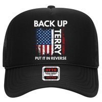 Back Up Terry Put It In Reverse Funny 4th of July Trucker Hat