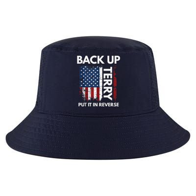 Back Up Terry Put It In Reverse Funny 4th of July Cool Comfort Performance Bucket Hat