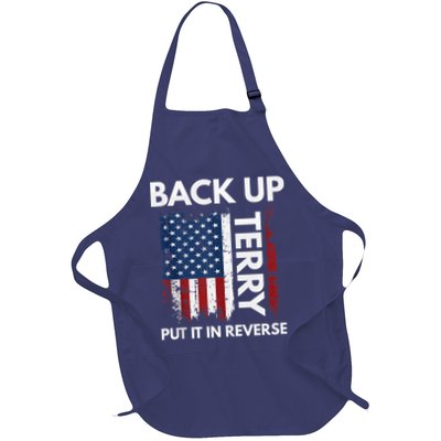 Back Up Terry Put It In Reverse Funny 4th of July Apron