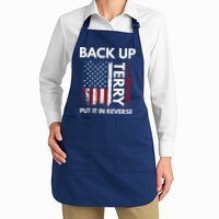 Back Up Terry Put It In Reverse Funny 4th of July Apron
