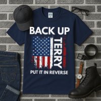 Back Up Terry Put It In Reverse Funny 4th of July Tall T-Shirt