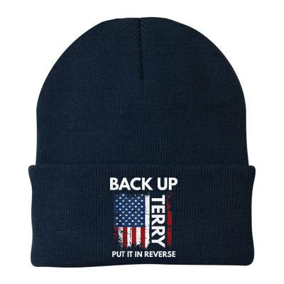 Back Up Terry Put It In Reverse Funny 4th of July Beanie