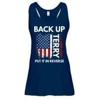 Back Up Terry Put It In Reverse Funny 4th of July Ladies Essential Flowy Tank