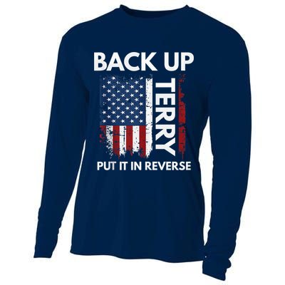 Back Up Terry Put It In Reverse Funny 4th of July Cooling Performance Long Sleeve Crew