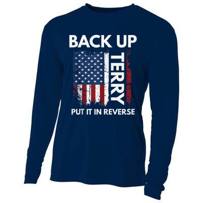 Back Up Terry Put It In Reverse Funny 4th of July Cooling Performance Long Sleeve Crew