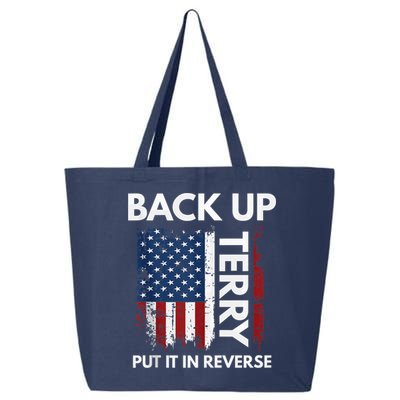 Back Up Terry Put It In Reverse Funny 4th of July 25L Jumbo Tote