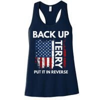 Back Up Terry Put It In Reverse Funny 4th of July Womens Tank Top