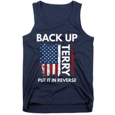 Back Up Terry Put It In Reverse Funny 4th of July Tank Top