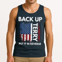 Back Up Terry Put It In Reverse Funny 4th of July Tank Top