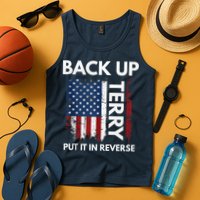 Back Up Terry Put It In Reverse Funny 4th of July Tank Top