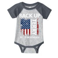 Back Up Terry Put It In Reverse Funny 4th of July Infant Baby Jersey Bodysuit