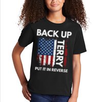 Back Up Terry Put It In Reverse Funny 4th of July Kids T-Shirt