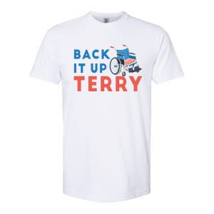 Back Up Terry Put It In Reverse Wheelchair Independence Day Gift Softstyle CVC T-Shirt