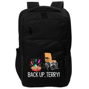 Back Up Terry Put It In Reverse 4th July Us Flag Fireworks Great Gift Impact Tech Backpack