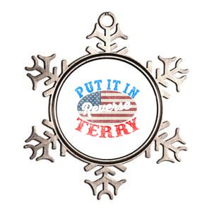 Back Up Terry Put It In Reverse 4th Of July American Flag Meaningful Gift Metallic Star Ornament