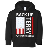 Back Up Terry Put It In Reverse Toddler Hoodie