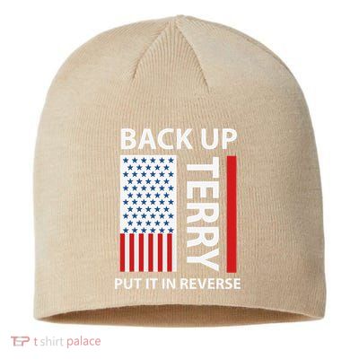 Back Up Terry Put It In Reverse Sustainable Beanie