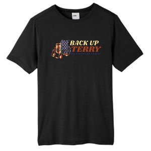 Back Up Terry Put It In Reverse 4th July Us Flag Fireworks Gift Tall Fusion ChromaSoft Performance T-Shirt