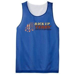 Back Up Terry Put It In Reverse 4th July Us Flag Fireworks Gift Mesh Reversible Basketball Jersey Tank