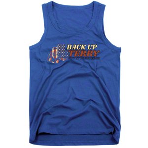 Back Up Terry Put It In Reverse 4th July Us Flag Fireworks Gift Tank Top