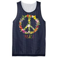 Butterfly Flower Peace Sign Mesh Reversible Basketball Jersey Tank